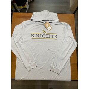 NWT Rivalry Threads UCF Knights Hoodie Men L Gray Long Sleeve Athletic